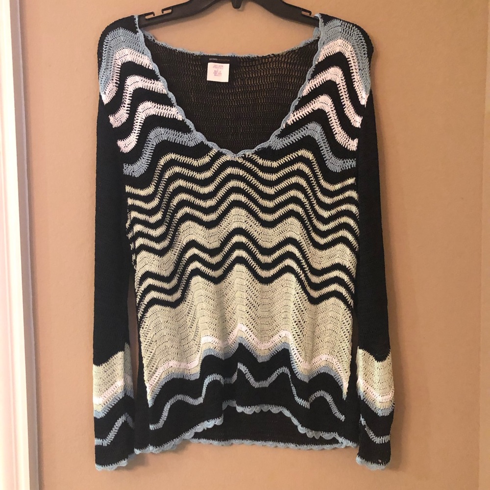 Crochet sweater